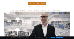 Desktop Screenshot of dieter-lederer.com